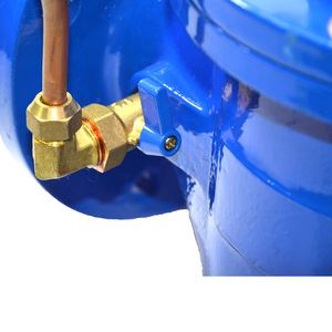 300X PN16 Gusseisen flansch Rückschlag ventil mit Durchfluss regelung Langsam geschlossenes Rückschlag ventil - Product Image 2