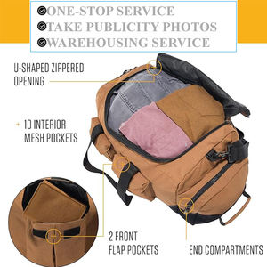 Sac de sport utilitaire 40L personnalisable avec logo OEM ODM, sac de transport robuste pour équipement de fitness, gym et voyages - Product Image 2