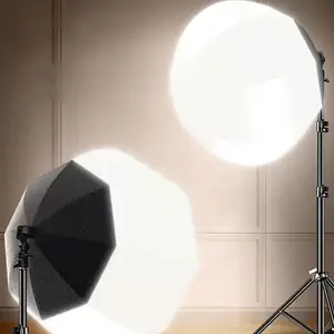 Miaotu 65cm nhiếp ảnh Ánh sáng Vòng flash diffusers sâu Parabol mềm hộp bóng photographie Chiếu Sáng Đèn lồng Softbox