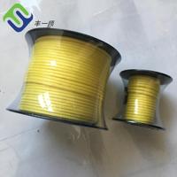 Ligne de pêche pour carabine à poisson en UHMWPE à faible élasticité, double tressage, 2 mm