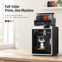 Printer 3D FDM Baru Kecepatan Tinggi Auto Leveling Konektivitas USB Multiwarna Aluminium Industri Penggunaan Rumah Prototyping Lab
