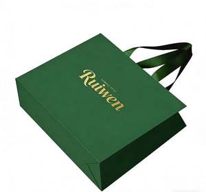 Bolsas de Regalo Navideñas de Cartón Reciclable Personalizadas, con Asas Impresas en Serigrafía, para Compras Personalizadas - Product Image 2