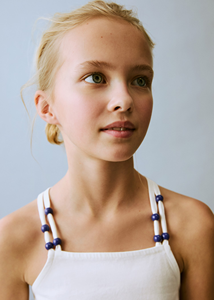 <span class=keywords><strong>Camiseta</strong></span> sin mangas con cuello cuadrado y <span class=keywords><strong>tirantes</strong></span> cruzados finos dobles con cuentas de algodón 100% de verano para niña - Product Image 3