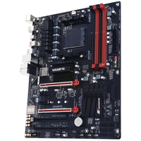 Tarjeta Madre Usada GIGABYTE GA-970-Gaming con Chipset AMD 970 + SB950 Compatible con Procesador AM3+ FX AM3 Phenom II