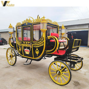 Charrette royale électrique de luxe à quatre roues/charrette royale électrique sans chevaux - Product Image 2
