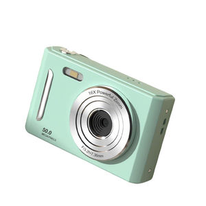 Cámara CCD Retro Delgada y Brillante de 50MP CMOS F3.2 f=7.36mm con Zoom Potente de 16X, Flash Integrado y Pantalla LCD de 2.4 Pulgadas, Cámara de Bolsillo para Estudiantes - Product Image 4