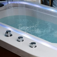 BonnieBeauty Moderne Gewerbliche Acryl-Metall-Vichy-Dusche Hydrotherapie 4-Motoren CE-Zertifizierte Massageliege Spa für Hotels