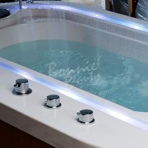 Lit de massage <span class=keywords><strong>Vichy</strong></span> en fibre de verre pour usage domestique BonnieBeauty Factory, avec eau acrylique pour <span class=keywords><strong>SPA</strong></span> et lavage en position couchée pour douche <span class=keywords><strong>Vichy</strong></span> - Product Image 6