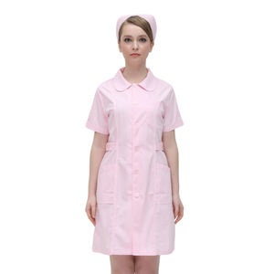 Haute qualité unisexe Poly coton hôpital laboratoire manteaux emballage personnalisé à la mode gommages infirmière médecin uniforme - Product Image 1