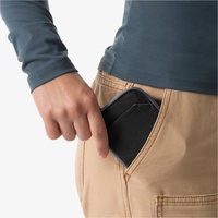Pochette pour passeport de voyage à fente multiple avec fermeture à glissière Pochette pour passeport en polyester