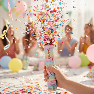 Canon à confettis écologiques biodégradables, mélange de confettis puissants pour révélation du sexe, fête prénatale, décorations de fête - Product Image 6