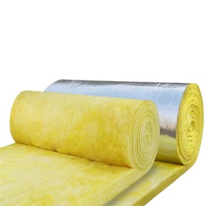 Rongke Centrifugal Glass <b>Wool</b> Board 48kg M3 35mm Thickness Insulation <b>Thermal</b> Insulation Rectangle Shape Eco Friendly - Product Image 2