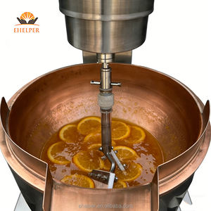 Olla de Cobre para Cocinar con Certificación CE | Calentador Eléctrico/a Gas para la Producción de Caramelo, <span class=keywords><strong>Toffee</strong></span>, Dulces y Confitería | Olla de Cobre para Cocinar - Product Image 6
