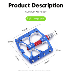 MAXFORD-<span class=keywords><strong>pedales</strong></span> de bicicleta de montaña, accesorios de aleación de aluminio sellados, rodamientos CNC, <span class=keywords><strong>para</strong></span> deportes al aire libre - Product Image 3