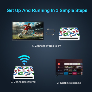 Boîtier TV intelligent de dernière génération 2026 avec récepteur <span class=keywords><strong>satellite</strong></span>, ROM personnalisée, RAM, WiFi 5G, 4K, Android 14, Quad Core, haute vitesse - Product Image 6