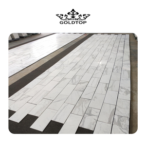 Dalles de marbre blanc Calacatta de haute qualité, luxe, Italie, revêtement mural, décoration d'hôtel, carreaux de pierre naturelle, carrelage de sol en marbre intérieur - Product Image 3