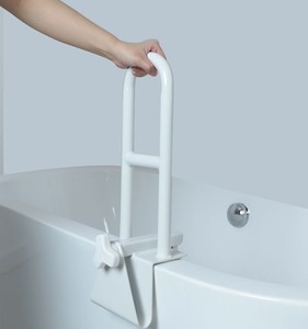 Barre d'appui de sécurité <span class=keywords><strong>pour</strong></span> <span class=keywords><strong>baignoire</strong></span> sans outil, à fixer par pince, antidérapante, <span class=keywords><strong>pour</strong></span> la prévention des chutes dans la salle de bain, <span class=keywords><strong>pour</strong></span> <span class=keywords><strong>personnes</strong></span> âgées et handicapées - Product Image 6