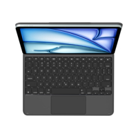 Clavier magique en alliage d'aluminium OEM personnalisé pour iPad Pro, connecteur BT, contrôle tactile, pavé tactile intelligent, étui pour iPad Air