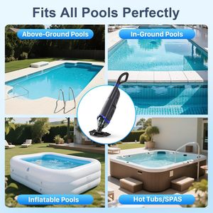 <span class=keywords><strong>Aspirateur</strong></span> de piscine rechargeable sans fil Nettoyeur de piscine à main <span class=keywords><strong>pour</strong></span> <span class=keywords><strong>spas</strong></span> Piscines et bains à remous - Product Image 3