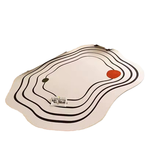 Carpet Wholesale Cheap Price Area <b>Rug</b> Machine Made <b>Thin</b> Medium Pile Abstract Faux Cashmere Non-Slip Eco-Friendly for Home Living - Product Image 1