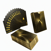 Jeu de cartes de poker personnalisé double face avec estampage à chaud, finition des bords et gaufrage/débossage pour jeu éducatif