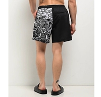 Shorts de plage d'été à taille élastique personnalisés, 100% nylon, poids lourd, cargo décontracté, taille plus, shorts de sport pour hommes