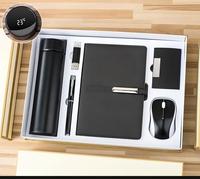 Coffret Cadeau Promotionnel : Carnet de Notes avec Stylo, Cahiers en Papier Kraft, Bouteille d'Eau Isotherme – Idéal pour Offrir ou Utiliser Soi-même