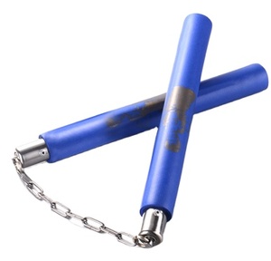 Unisex <span class=keywords><strong>EVA</strong></span> bọt nunchakus với chuỗi Thép không gỉ Kungfu võ thuật đào tạo bánh mẫu miễn phí biểu tượng tùy chỉnh - Product Image 6