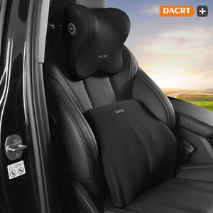 Custom Car Seat <b>Cushion</b> & Headrest Memory Foam Lumbar Support Pillow with Neck for <b>Back</b> Pain Relief Car Accessories - Product Image 2