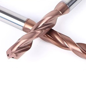 Carbide Drill Bit Metric Short Length Tialn Coated Right <b>Hand</b> Straight Shank For <b>Cast</b> Iron And Stainless Steel CNC Machining - Product Image 1