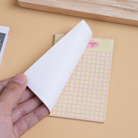 Notes autocollantes découpées sur mesure et imprimées en couleur pour promotions de marque et fournitures de bureau
