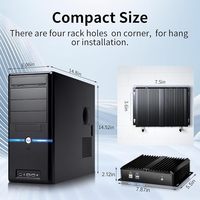 Computadora Industrial Compatible con Sistemas Operativos Basados en Linux con Múltiples Funciones de Gestión de Energía