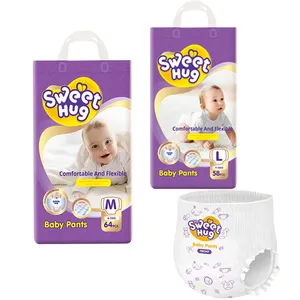 Hot Sale Diaper Good Quality Baby Diaper In Bulk Factory Cheap Price Wholesale Private Label Super Soft Eco Friendly Manufacture