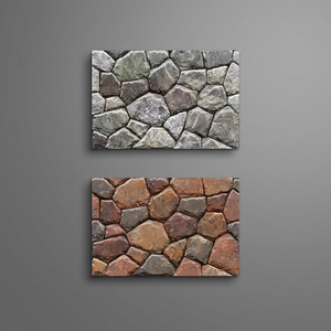Briques jaunes 3D 300x450mm Satin Mat 30x45cm Céramique Numérique 12x18 Mur Extérieur Haute Profondeur en Briques Réfractaires - Product Image 4