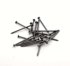 Ancrages à vis en acier pour béton, fil de fer Q195 2,3-3,4 mm, tête plate/ronde, anneau, zingué, classe 4.8 6.8, durables pour bois/construction - Product Image 1