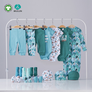 Bộ quần áo sơ sinh quà tặng hộp mùa hè, bộ đồ liền thân, bộ quần áo trẻ sơ sinh - Product Image 1