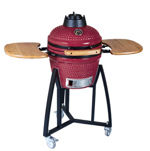 Barbecue Kamado AUPLEX 16 pouces, portable, en céramique, au charbon de <span class=keywords><strong>bois</strong></span>, pour fumer, pour le camping en plein air, le jardin, <span class=keywords><strong>four</strong></span> à viande en acier inoxydable - Product Image 1