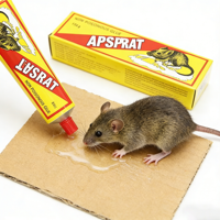 APSPRAT Colle à souris jetable écologique non toxique 135g, piège à rats à forte adhérence pour le contrôle des rongeurs