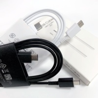 EP-DN980 d'origine double câble de type C pour Samsung Galaxy Note 10 Plus S20 S22 Ultra A51 A71 A91 PD 3A câble de charge rapide