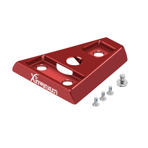 แผ่นแบตเตอรี่แบบ V-Mount ยี่ห้อ Xinwenxuan สำหรับขาตั้งกล้อง พร้อมฐานอะแดปเตอร์แบบ V และสกรู - Product Image 1