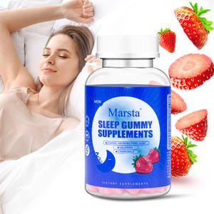 Gommes de sommeil à l'<span class=keywords><strong>acide</strong></span> <span class=keywords><strong>aminé</strong></span> butyrique Marsta Gommes fonctionnelles Gélules de gélatine SOMMEIL GUMMY SUPPLÉMENTS Entrepôt d'outre-mer Spot Tray - Product Image 1
