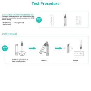 송곳니 낮은 GI 출혈 신속 검사 | 대변 오컬트 혈액 감지 | 10 분 결과 - Product Image 5