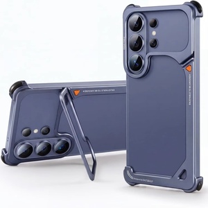 Funda de Aluminio Metálico de 9 Formas para Teléfono Samsung S26 Ultra con Soporte Oculto para Cámara y Cubierta Antigolpes en las Cuatro Esquinas - Product Image 1