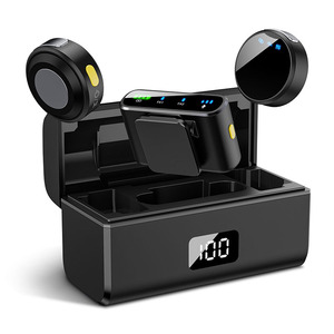 M9 Ultra micrófono 2,4G micrófono inalámbrico con reducción de ruido de 30-60m para grabación de video entrevista micrófono laepl magnético - Product Image 6