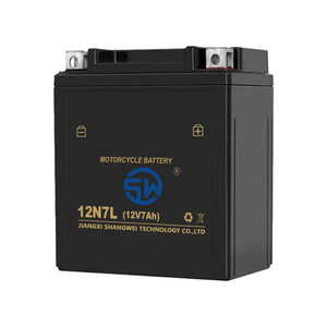 แบตเตอรี่รถจักรยานยนต์เจียงซี ซางเว่ย รุ่น 12N7L 12V7Ah AGM แบตเตอรี่ตะกั่ว-กรด สำหรับสกู๊ตเตอร์ - Product Image 1