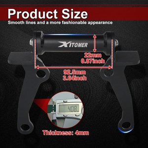 Waximoto Fit pour Triumph Tiger <span class=keywords><strong>900</strong></span> GT <span class=keywords><strong>Rally</strong></span> <span class=keywords><strong>Pro</strong></span> Aftermarket Navigation GPS Téléphone Smartphone Support Support Supporter Support - Product Image 4