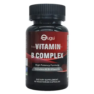 Unique Best Multivitamins Booster Inmunidad Vitamina B Complejo Polvo Compuesto Cápsula Salud 60 OEM ODM Servicio de etiqueta privada