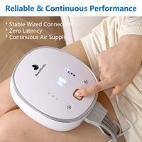 Masseur de jambes électrique à compression d'air YK-2010 – Bottes de récupération complètes pour mollets, enveloppe de massage par pression pour la relaxation à domicile, la fatigue, ou comme cadeau
