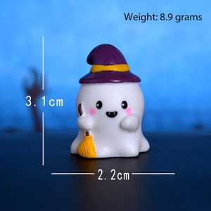 Figuras Decorativas <span class=keywords><strong>de</strong></span> Resina en Miniatura para Halloween, Muñecos <span class=keywords><strong>de</strong></span> Fantasmas, Brujas y Calabazas, Decoración para Pasteles <span class=keywords><strong>de</strong></span> Fiesta <span class=keywords><strong>de</strong></span> Halloween, Suministros para Regalos - Product Image 5