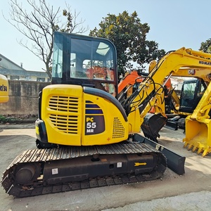 Excavadora Mini Usada de Alta Calidad KOMATSU PC55 MR con Motor y Caja de Cambios, 5.5 Toneladas, 28.5kW, en Venta - Product Image 2